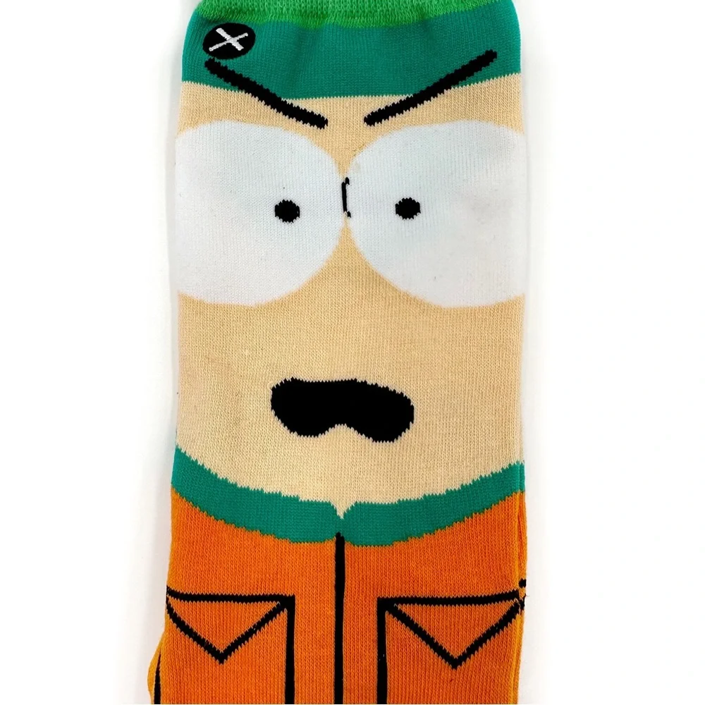 Odd Sox South Park Crew Socks Mens Womens Angry Kyle Orange Green Funny Fun Gift